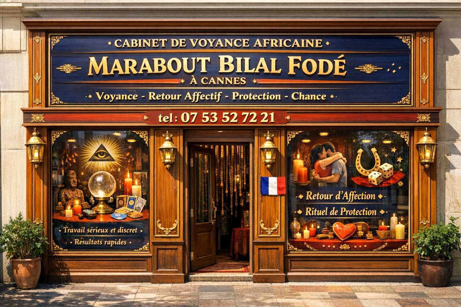 Marabout Bilal Fodé à Cannes